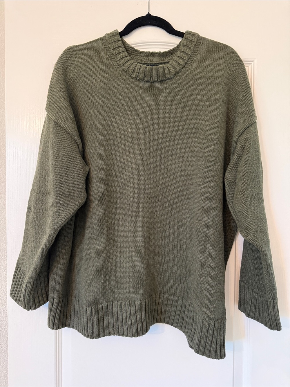 Gap Cotton Oversize Crewneck Women's Sweater